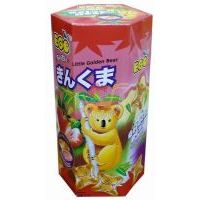 EGO迷你小熊灌心餅(草莓味)70克