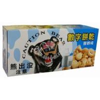 熊出沒數(shù)字餅乾鮮奶口味160g