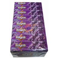 泰國(guó)sugus瑞士糖(巨峰葡萄味)(泰文版)/(30克X24條)