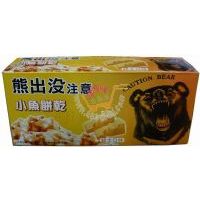 熊出沒注意小魚餅干(起士味)/160克