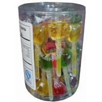 偉業(yè)達瑩光棒棒糖(玫瑰花型)(12gX36支)