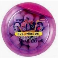 日本味覺EMA塑膠罐果糖(提子味)33克