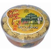 金港澳杏仁餅(黑芝麻)338克