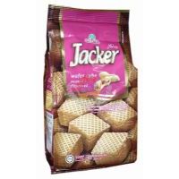 杰克花生方形威化酥125克
