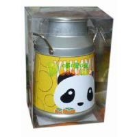 雅米熊貓什錦水果糖零錢罐90克