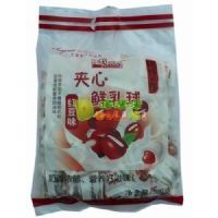 優(yōu)之良品夾心鮮乳球(紅豆味)300克