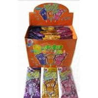 馬來(lái)西亞big foot 熱帶水果味腳板棒棒糖(12克X48支)