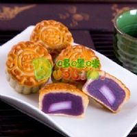 臺(tái)式好餅紫薯麻薯月餅60克