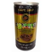 日本富永香濃少甜咖啡190ml