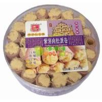 嘉記園罐裝肉松蛋卷(紫薯)250克